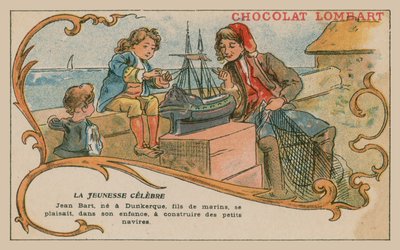 Jean Bart, commandant naval et corsaire de la fin du 17ème siècle, enfant - French School