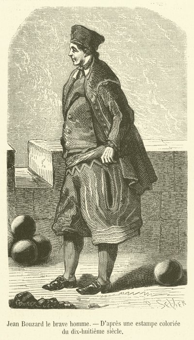 Jean Bouzard le brave homme - French School