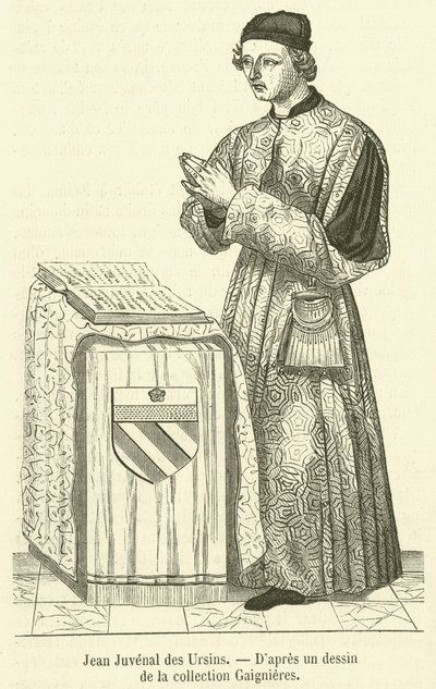 Jean Juvenal des Ursins - French School