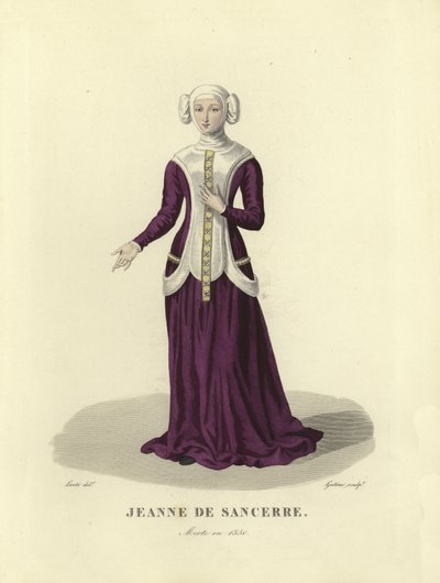 Jeanne de Sancerre - French School