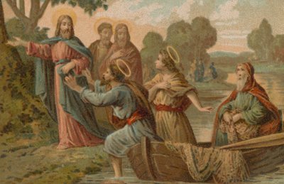Jésus-Christ enrôlant ses pêcheurs d