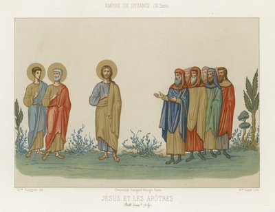 Jésus et les apôtres - French School