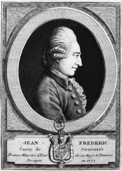 Johann Friedrich Struensee (1737-72) - French School