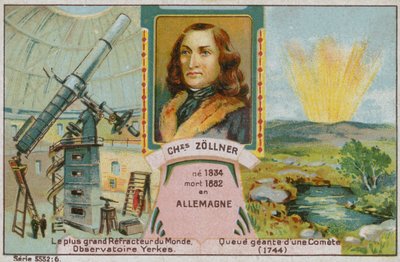 Johann Karl Friedrich Zoellner, astronome allemand - French School