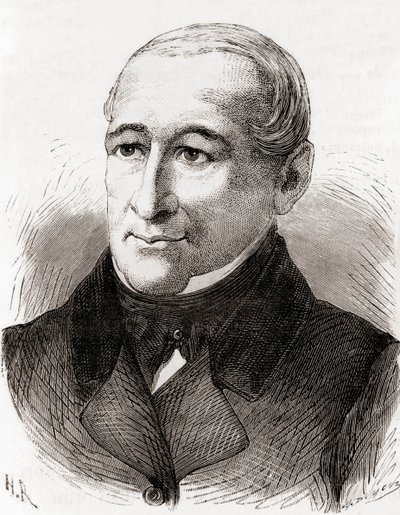 Johann Nicolaus von Dreyse, de Les Merveilles de la Science, publié vers 1870 (gravure) - French School