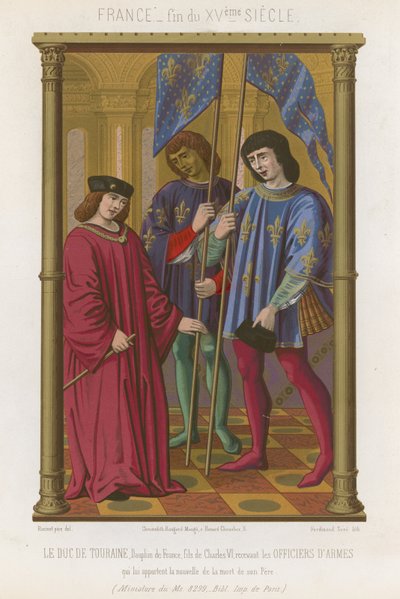 Jean, dauphin de France et duc de Touraine - French School