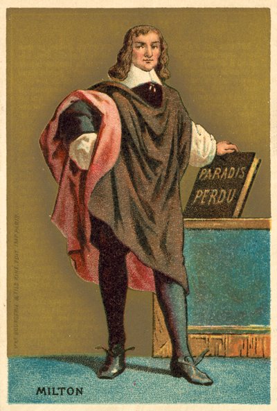 John Milton, poète anglais - French School