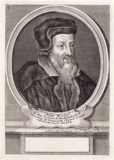 Jean Wycliffe, gravé par Daumont, Paris - French School