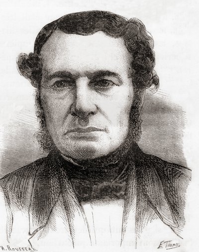 Joseph-François Malgaigne, des Merveilles de la Science, publié vers 1870 - French School