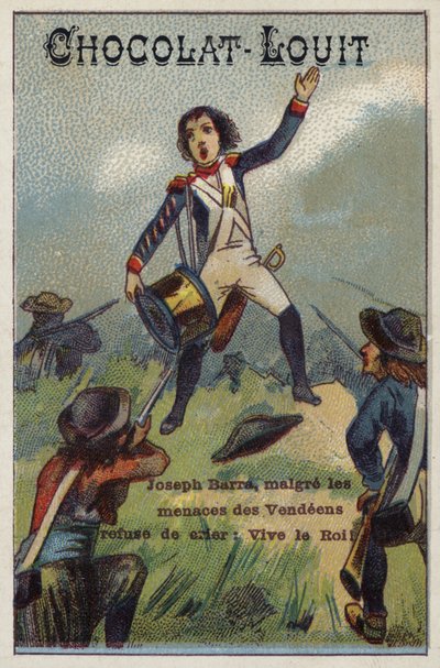 Joseph Bara, enfant soldat de la Révolution française - French School