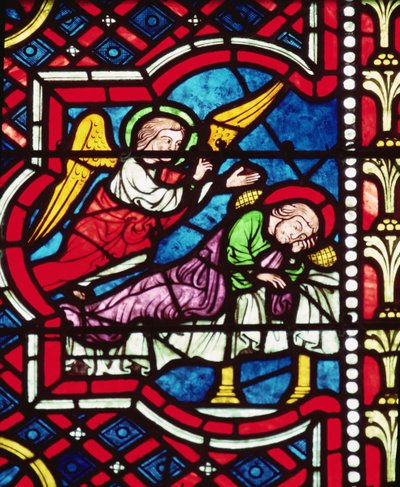 Le rêve de Joseph, XIIIe siècle - French School