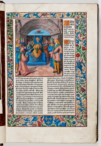 Josèphe présente son livre à l