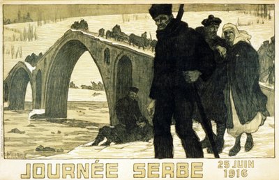 Journée Serbe. 25 Juin 1916 - French School
