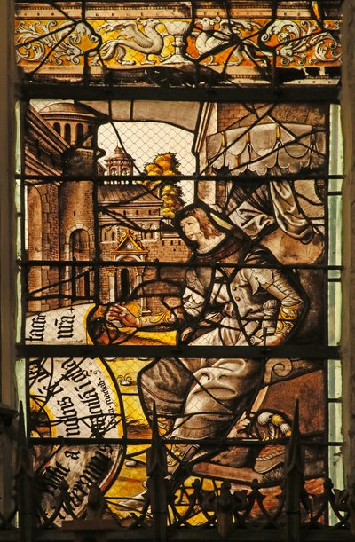 Judas Macchabée tenant sa prophétie - French School