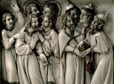 Judas recevant trente pièces d