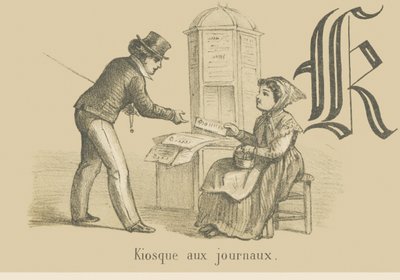 Kiosque à journaux - French School