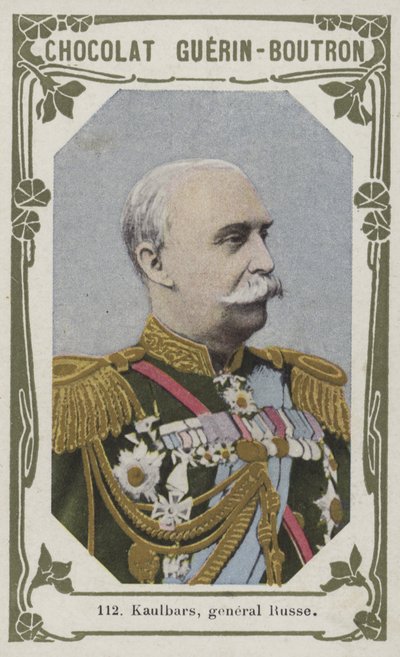 Kaulbars, général russe - French School
