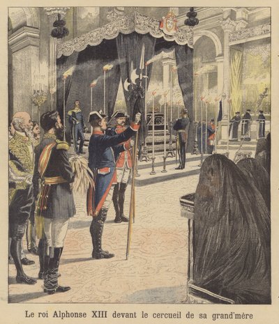 Le roi Alphonse XIII d
