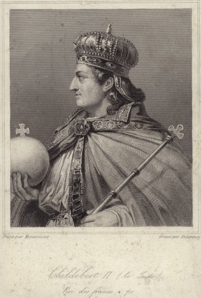 Roi Childebert II d