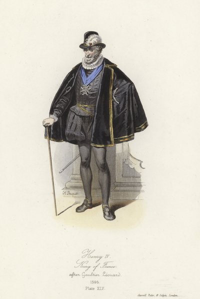 Roi Henri IV de France - French School