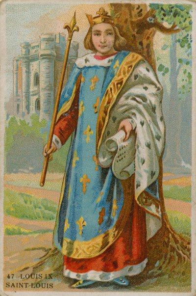 Roi Louis IX, Saint Louis - French School
