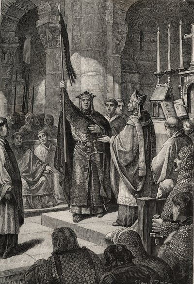 Le roi Louis VII (1120-1180) prend l
