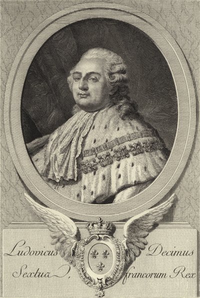 Roi Louis XVI de France - French School