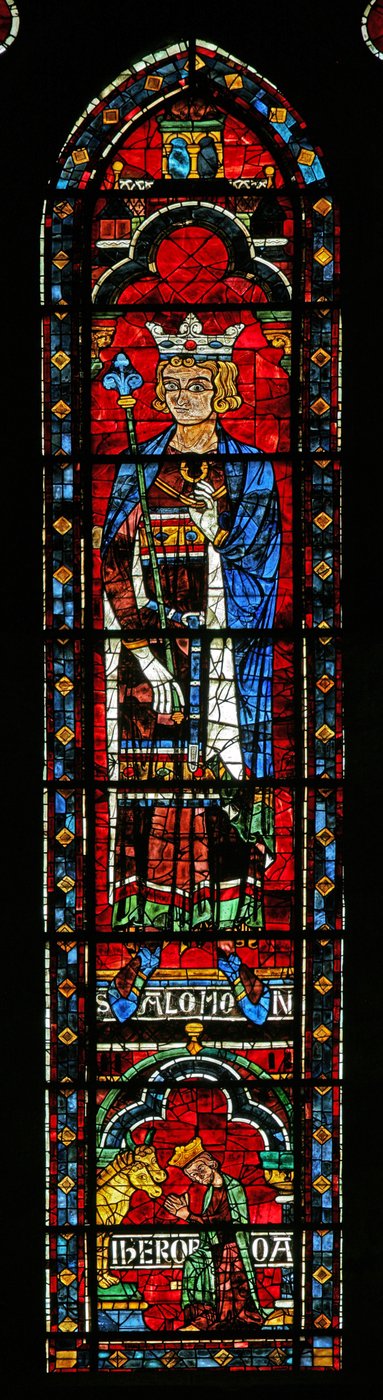 Le roi Salomon (jeune Saint Louis comme modèle ?) - French School