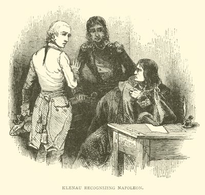 Klenau reconnaissant Napoléon - French School