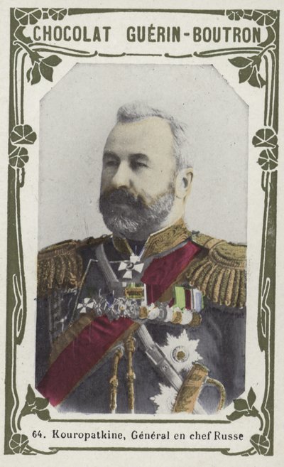 Kouropatkine, Général en chef Russe - French School