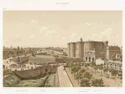 La Bastille, 1740 - French School