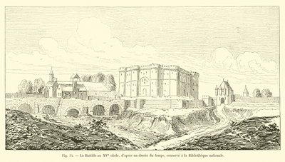 La Bastille au XVe siècle, d