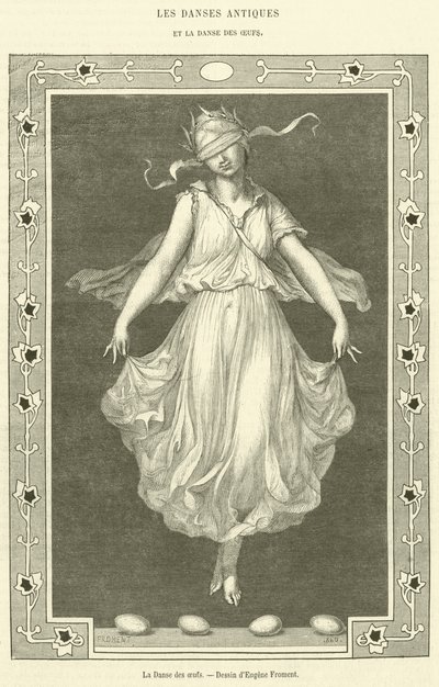 La Danse des œufs - French School