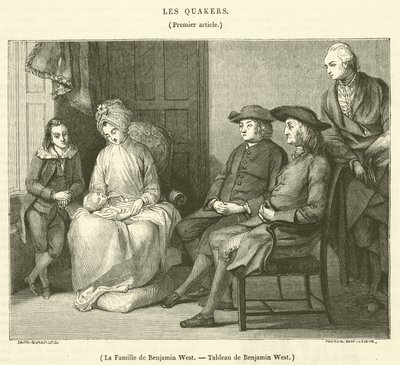 La Famille de Benjamin West - French School