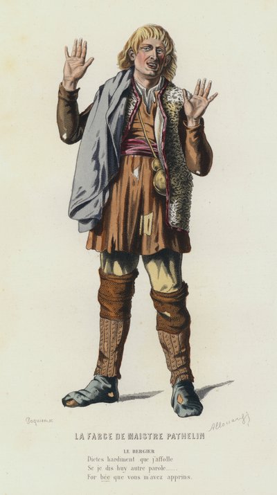La Farce de Maître Pathelin - French School