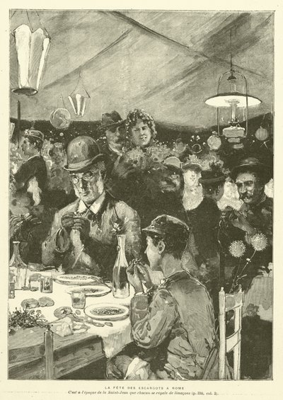 La Fete Des Escargots A Rome - French School