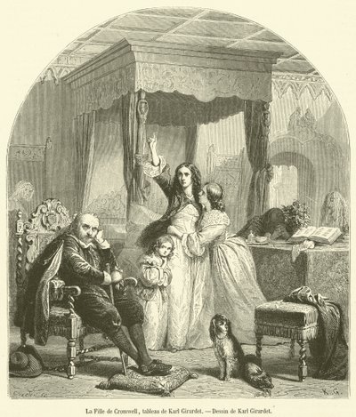 La Fille de Cromwell - French School