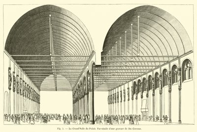 La Grand-Salle du Palais, Fac-similé d