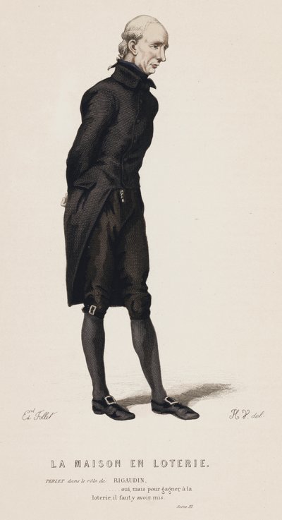 La Maison En Loterie, Scène XI - French School