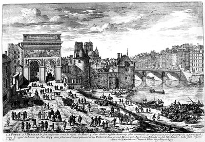 La Porte Saint Bernard, Paris - French School