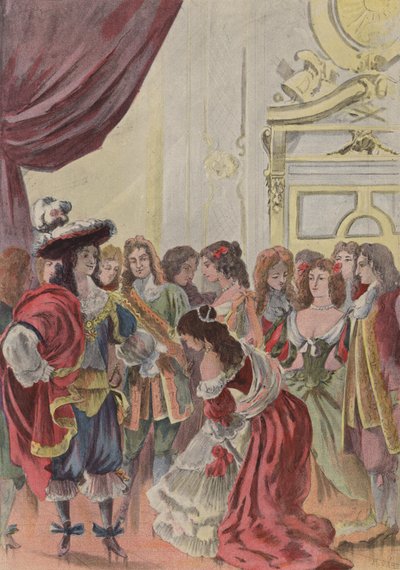 La Présentation à la Cour - French School
