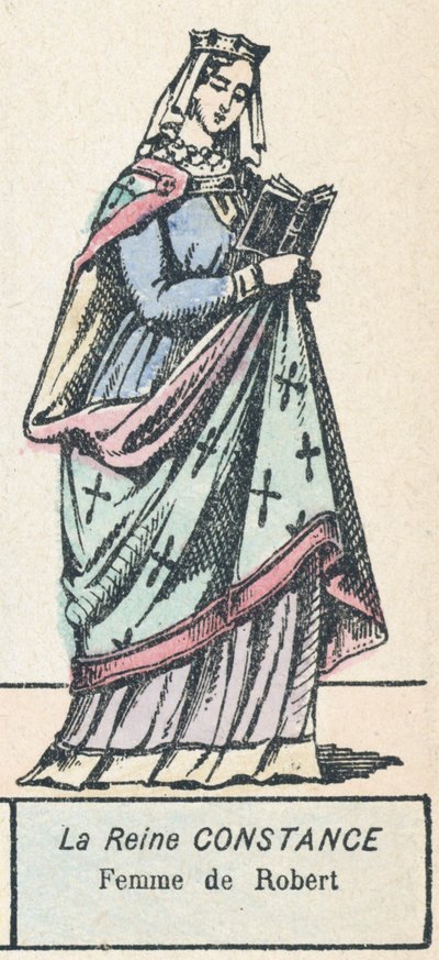 La reine Constance, femme de Robert - French School