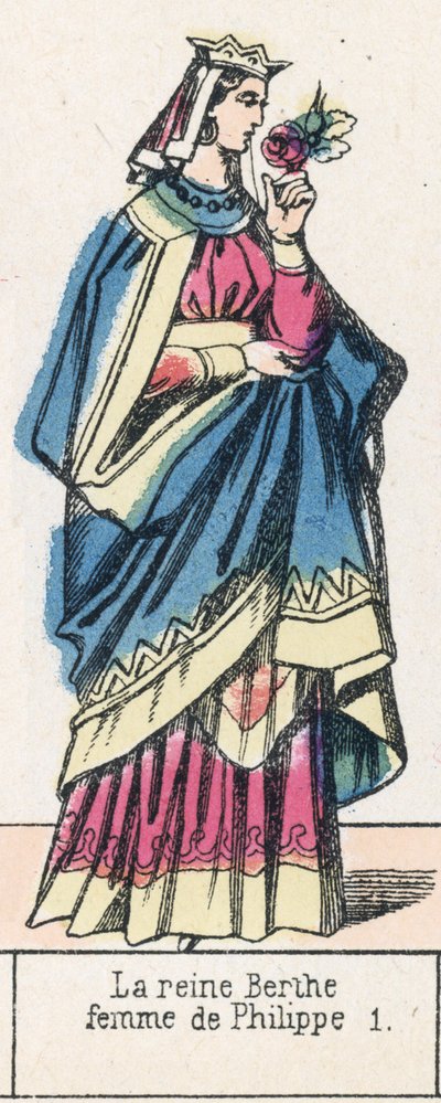 La reine Berthe, femme de Philippe Ier - French School