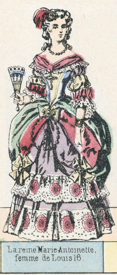 La reine Marie-Antoinette, femme de Louis XVI - French School