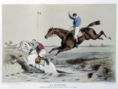 La rivière, Steeple - dans "Le Centaure" - French School