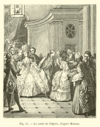 La sortie de l