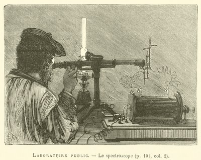 Laboratoire public, Le spectroscope - French School