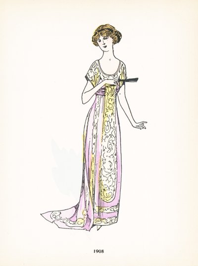 Mode féminine, 1908 - French School