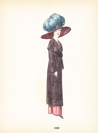 Mode féminine, 1909 - French School