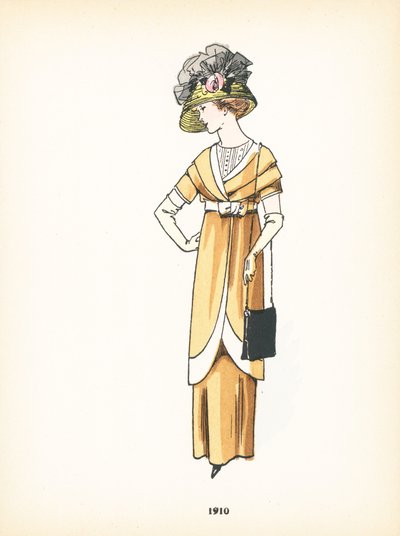 Mode féminine, 1910 - French School